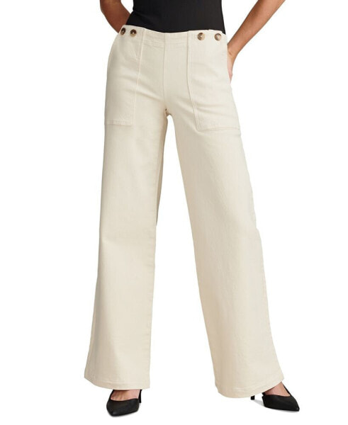 Women's Palazzo Wide-Leg Jeans