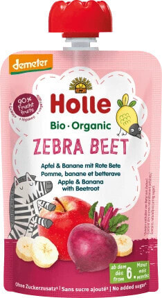 Quetschie Zebra Beet, Apfel, Banane & rote Bete ab 6 Monaten, 100 g