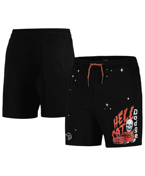 Men's Black Dodge Hellcat Shorts