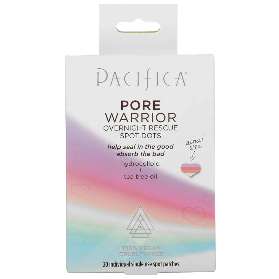 Pore Warrior, Overnight Rescue Spot Dots, 30 Individual Patches