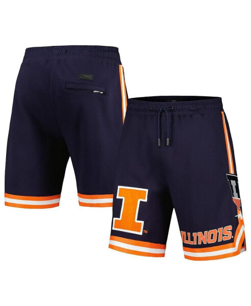 Men's Navy Illinois Fighting Illini Classic Shorts