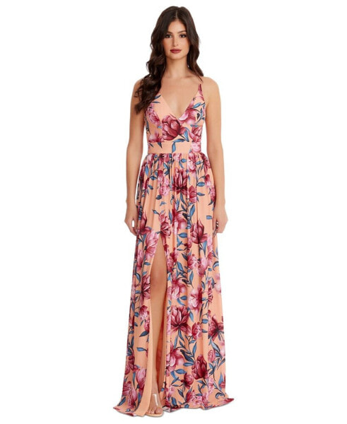 Women's Danae Floral-Print Maxi Dress