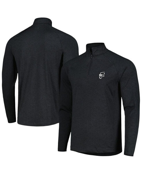 Men's Black WM Phoenix Open T2 Shellrix Raglan Quarter-Zip Jacket