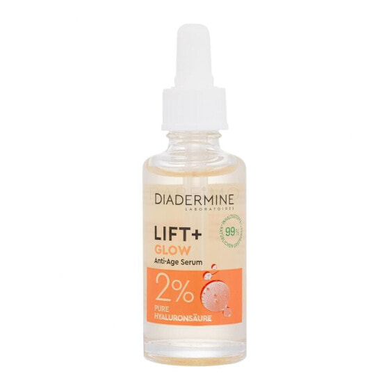 Diadermine Lift+ Glow Anti-Age Serum 30 ml gesichtsserum Feine Linien & Falten für Frauen