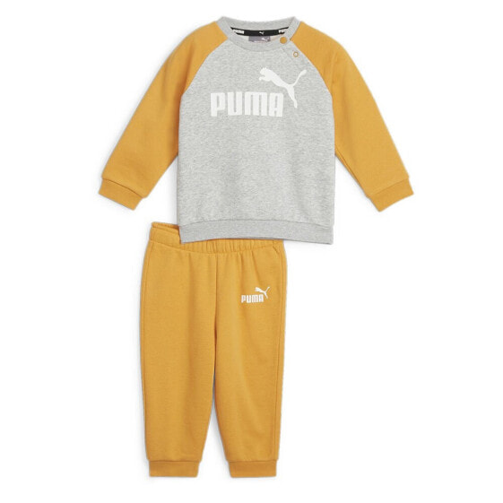 PUMA Minicats Ess Raglan Jogger Fl Set