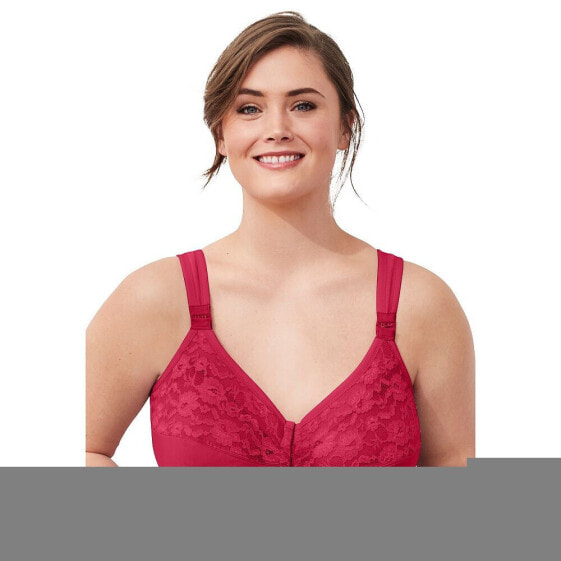 Plus Size Easy Enhancer Front Close Wireless Posture Bra