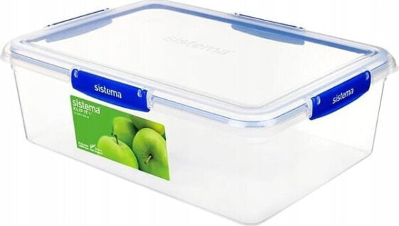 Sistema Sistema - Klip IT - Rectangle Plus 7.5L. /Kitchen and dining /Clear/Blue