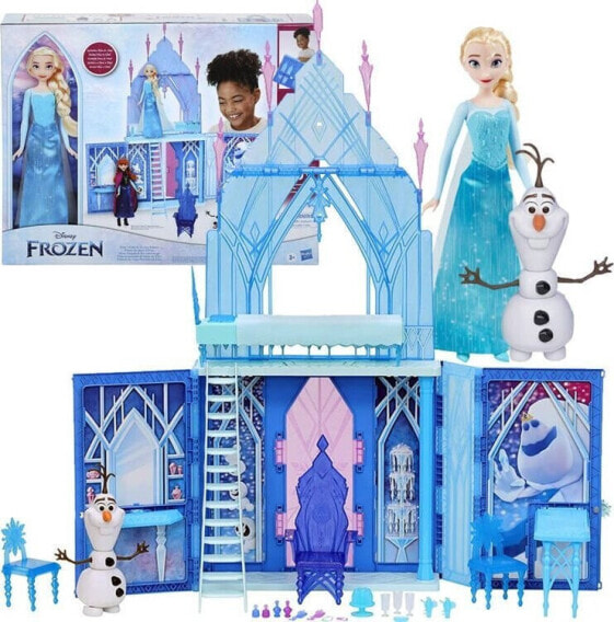 Hasbro Hasbro duży Pałac Zamek Kraina Lodu Lalka Elsa bałwan Olaf Frozen ZA5080