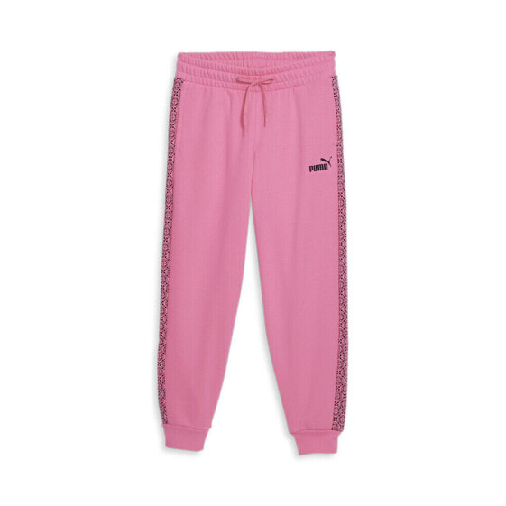 Puma Logo Love Pants Womens Pink Casual Athletic Bottoms 67918137