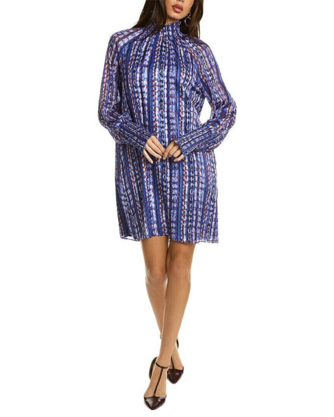 Amanda Uprichard Noemi Shift Dress Women's Blue Xs