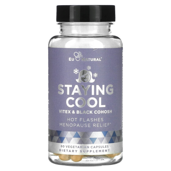 STAYING COOL, Vitex & Black Cohosh, 60 Vegetarian Capsules