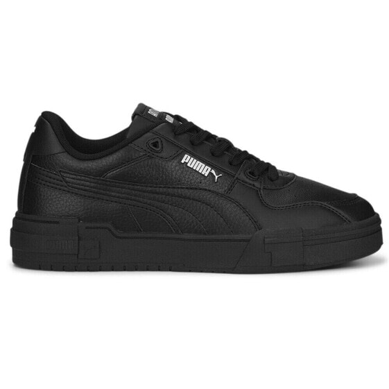 Puma Ca Pro Glitch Leather Lace Up Mens Black Sneakers Casual Shoes 39068103