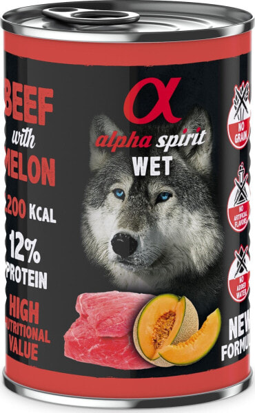 Alpha Spirit Wołowina z Melonem 400 g