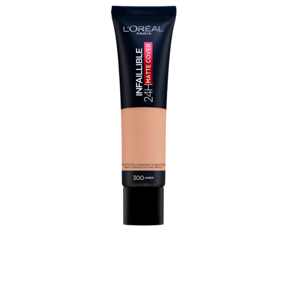 INFAILLIBLE 32H matte cover foundation #300-amber 30 ml