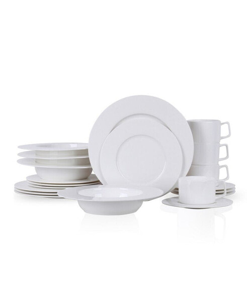 Sylvie Bone China 20 Pc. Dinnerware Set, Service for 4