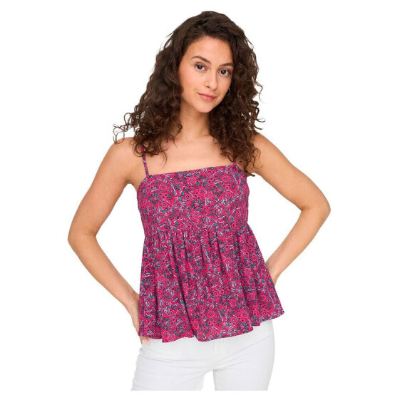 ONLY Keira Peplum Sleeveless Blouse