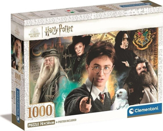 Clementoni CLE puzzle 1000 Compact Harry Potter 39787