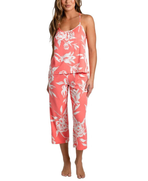 Women's 2-Pc. Cropped Pajamas Set