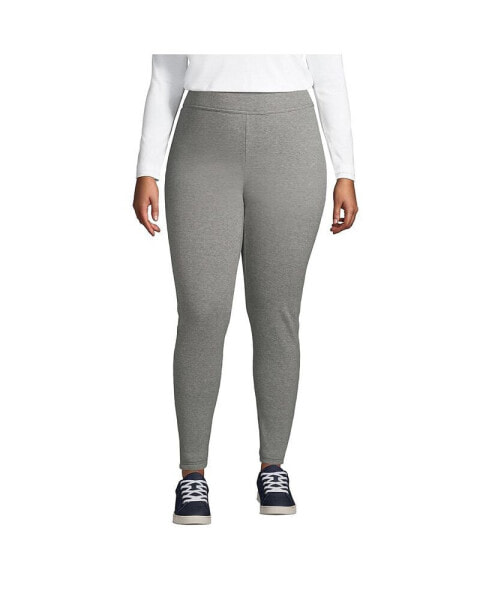 Plus Size High Rise Serious Sweats Fleece Lined Pocket Leggings