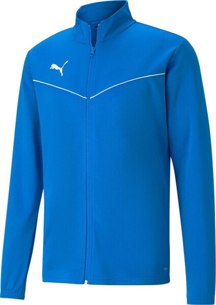 Puma Bluza męska Puma teamRISE Training Poly Jacket niebieska 657392 02