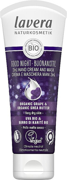 Nachtcreme-Handmaske