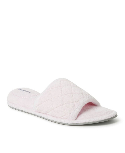 Women's Microfiber Terry Slide Slipper, Online Only