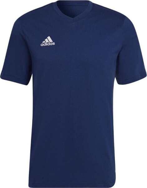 Adidas Koszulka ENTRADA 22 Tee HC0450 niebieski r. L