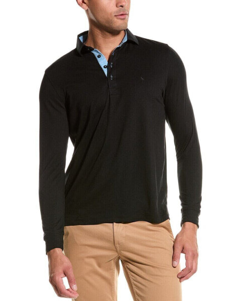 Tailorbyrd Brushed Melange Polo Shirt Men's