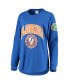 Women's Royal Florida Gators Gator Head Edith Long Sleeve T-shirt