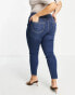 Vero Moda Curve skinny jean in mid blue