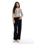 Levi's Tulip slim fit stripe knit cardigan in beige