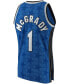 Men's Tracy Mcgrady Blue Orlando Magic 2001-02 Hardwood Classics Swingman Jersey