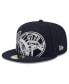 Men's Navy New York Yankees Game Day Overlap 59FIFTY Fitted Hat