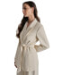 Women's Tie-Waist Peak Lapel Blazer