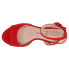 Chinese Laundry Theresa Platform Womens Red Dress Sandals THERESA-LLR