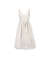 Women's A-Line Dress with Sash