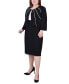 Plus Size Jacket and Dress, 2 Piece Set