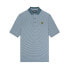 LYLE & SCOTT Microstripe short sleeve polo