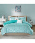 Raina Metallic Printed Comforter Set