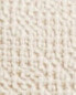 Mini waffle-knit cotton bedspread