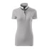 Поло Malfini Collar Up Silver Gray Polo