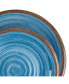 Rippled Tides Melamine Dinnerware Set of 12 Pieces