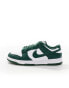 Nike Dunk Low Retro trainers in green and white