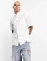 Fred Perry short sleeve oxford shirt in white