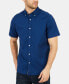 Men's Classic-Fit Short-Sleeve Solid Stretch Oxford Shirt