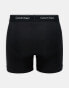 Calvin Klein Cotton Classics 3 pack boxer brief in black