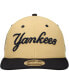 Men's x Felt Gold New York Yankees Low Profile 9FIFTY Snapback Hat