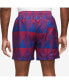 Men's Red Barcelona Hi Flow Shorts