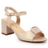 Sandals on the post of Sergio Leone W SK139F beige