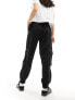 AllSaints Fran cuffed trouser in black